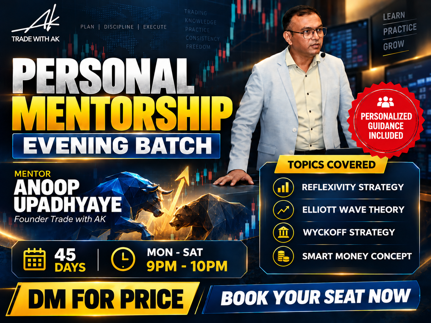 Personal Mentorship Trading Course